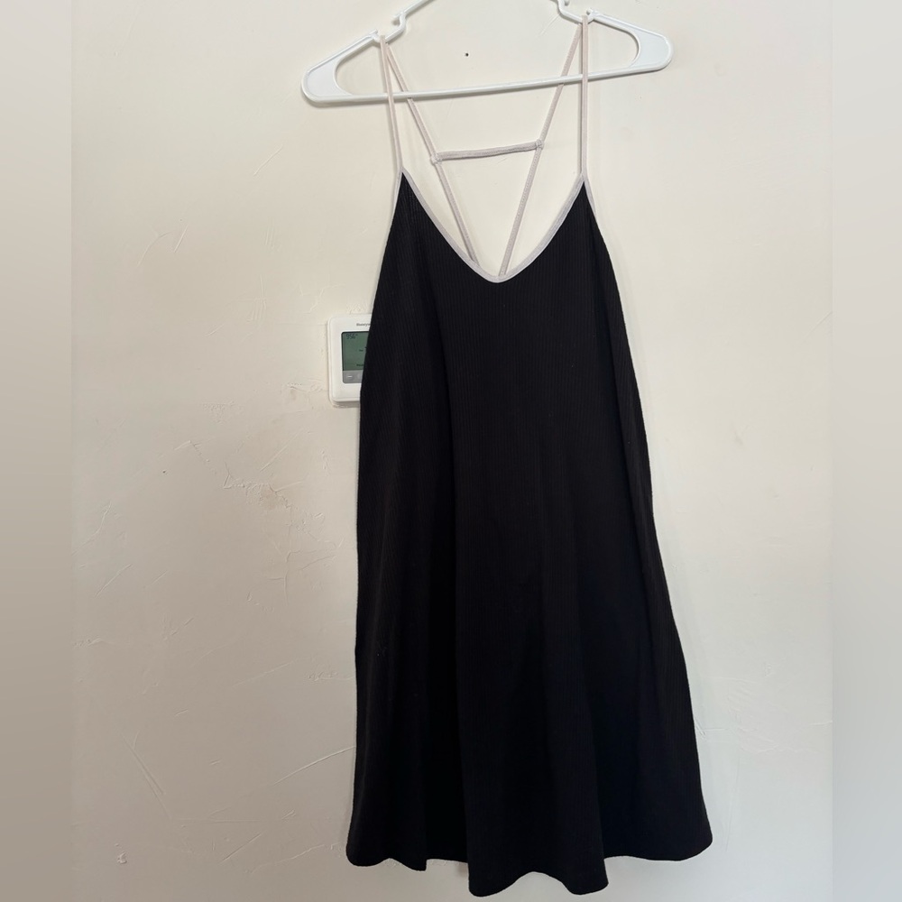 Charlotte Russe Black and White Strappy Dress